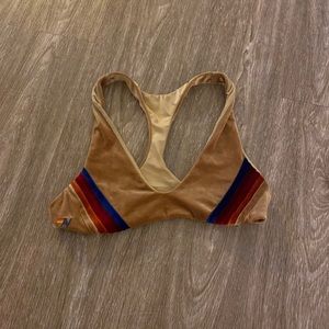 Aviator nation swim suit top